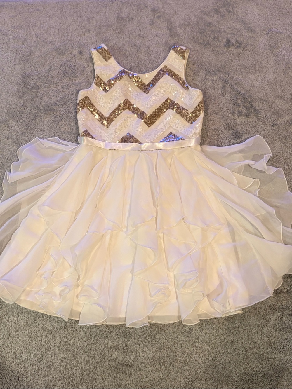 Girl's Bloome Dejuene Fille Sparkle Party Dress